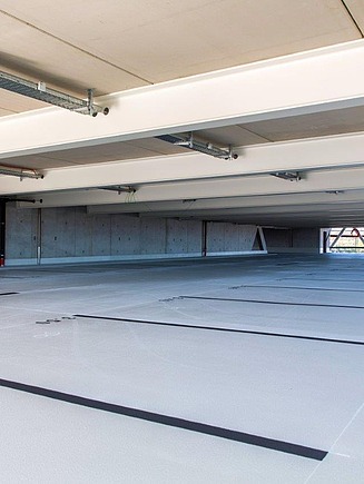 Foto des Parkdecks